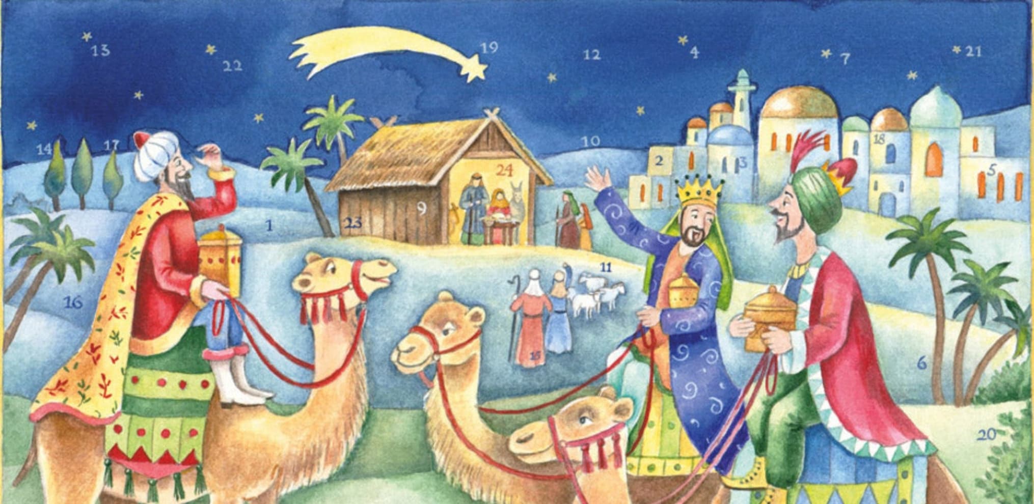 Adventskalender 70153 vohher Ausschnitt