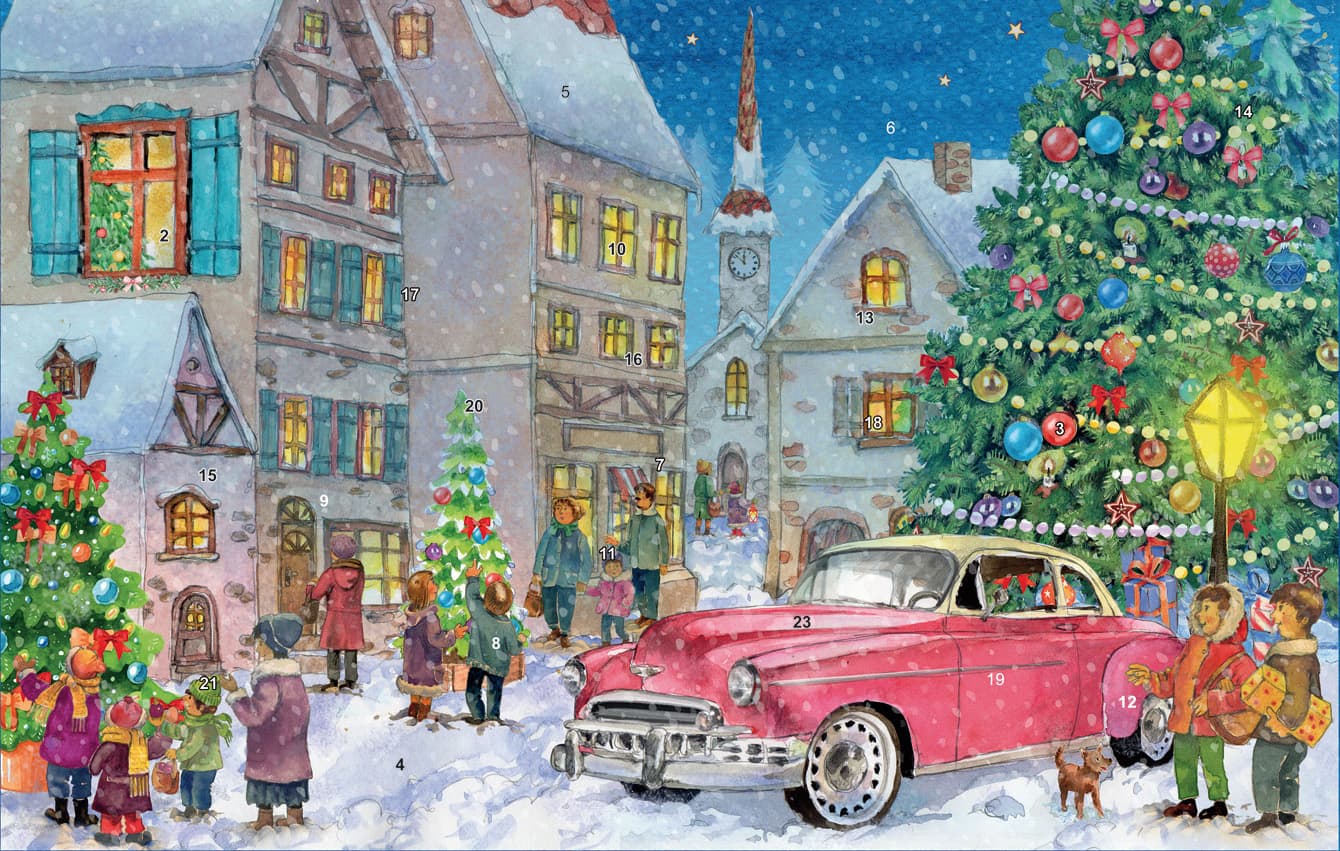 Adventskalender 70163 voher Ausschnitt