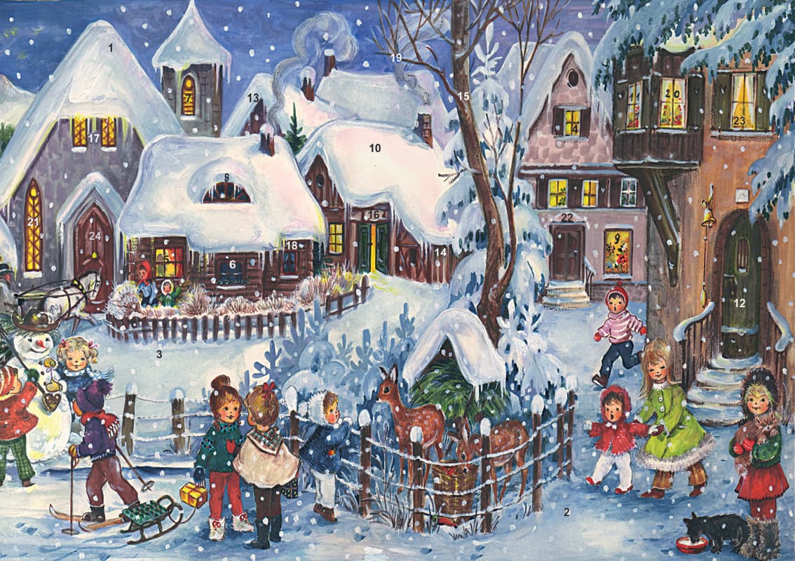 Adventskalender 814 voher Ausschnitt