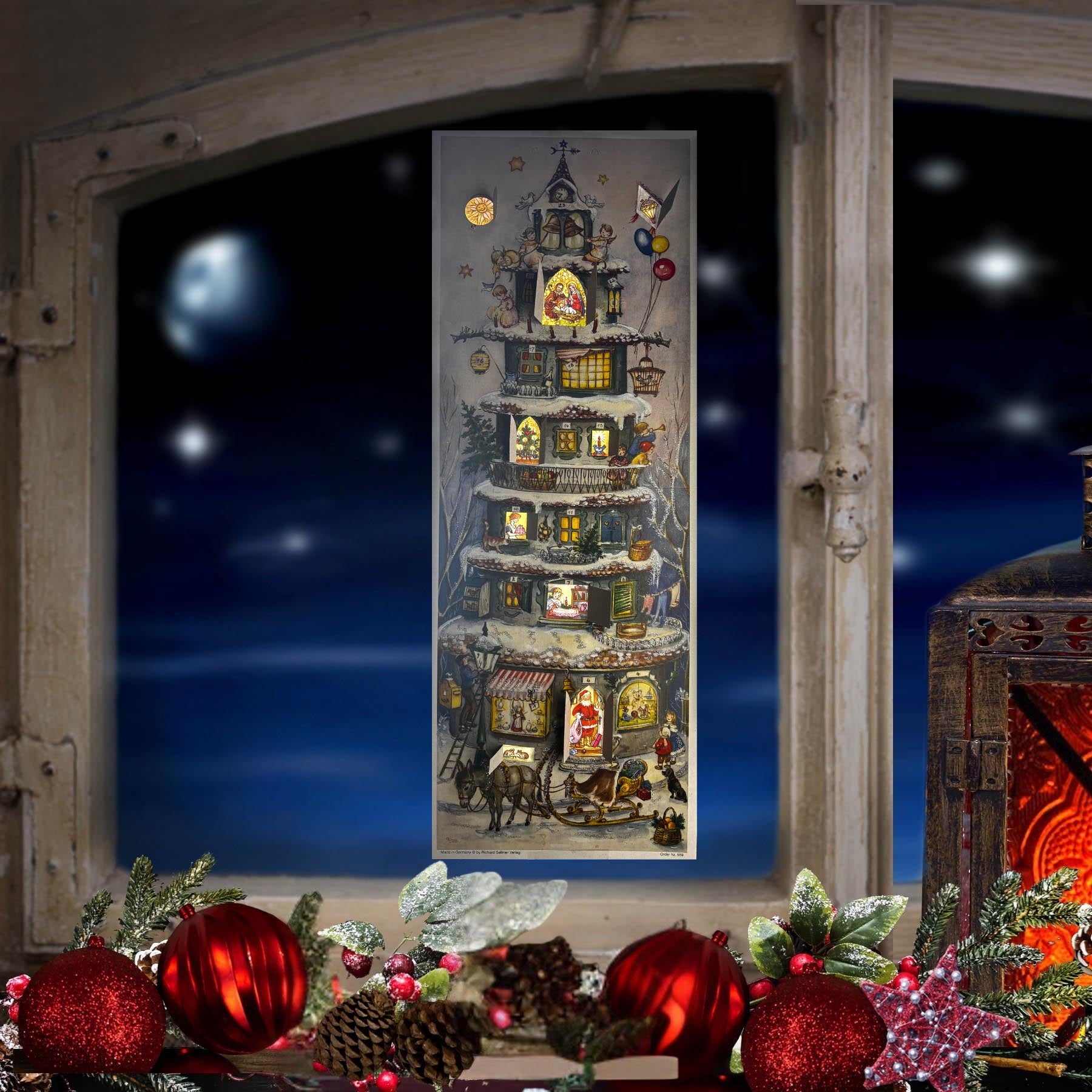 Adventskalender 559 am Fenster