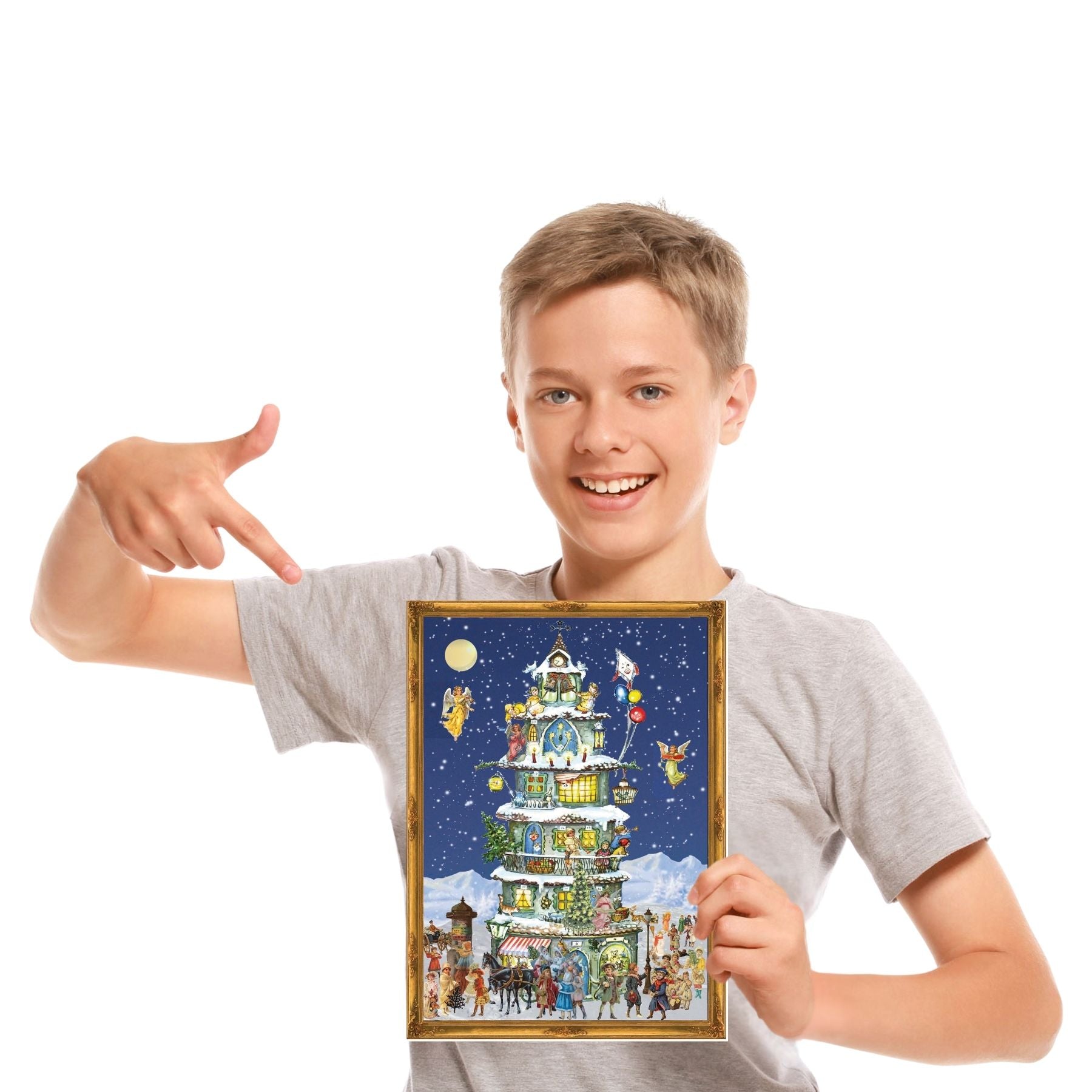 Adventskalender "Weihnachtsturm" - Junge miniaturansicht