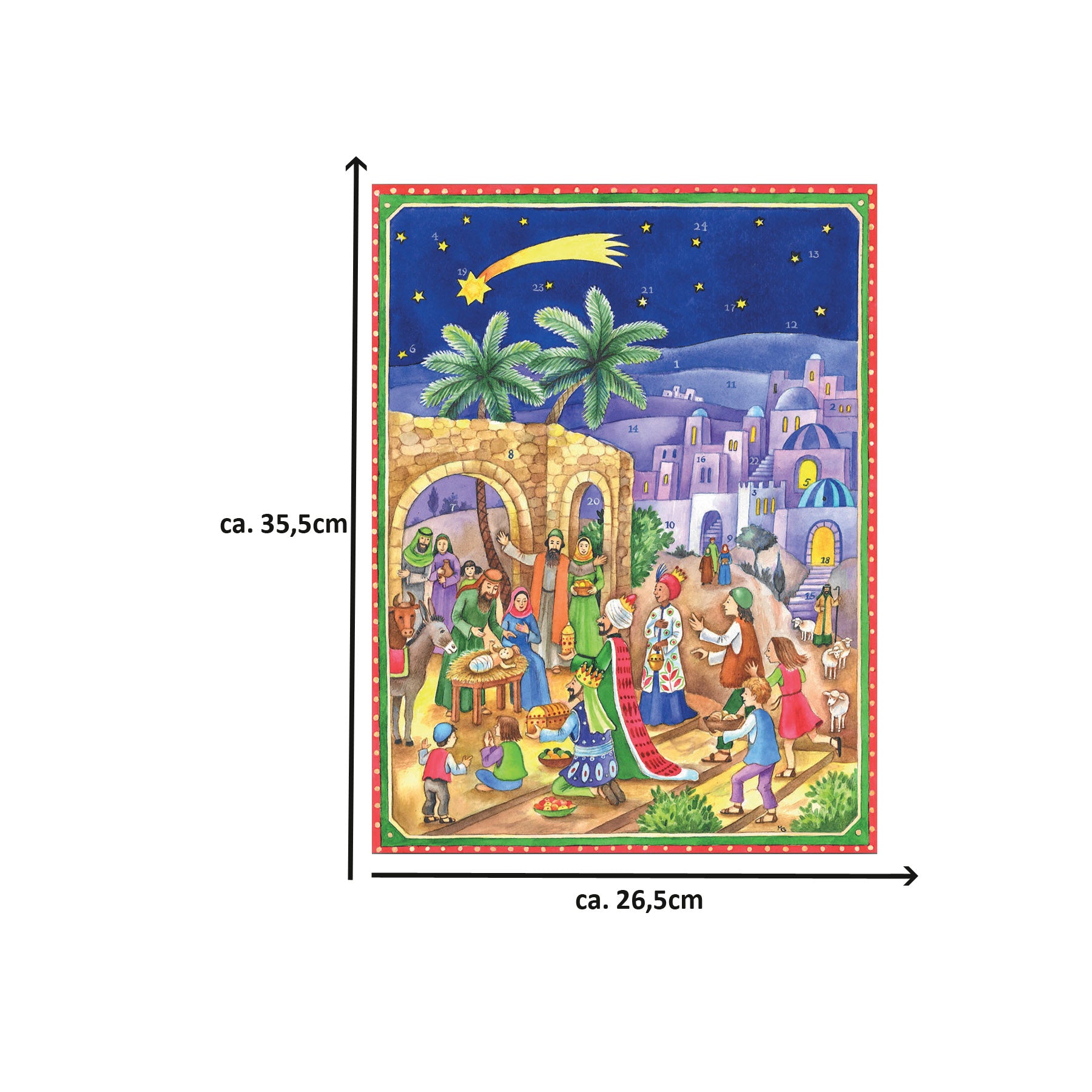 Adventskalender "An der Krippe von Bethlehem"