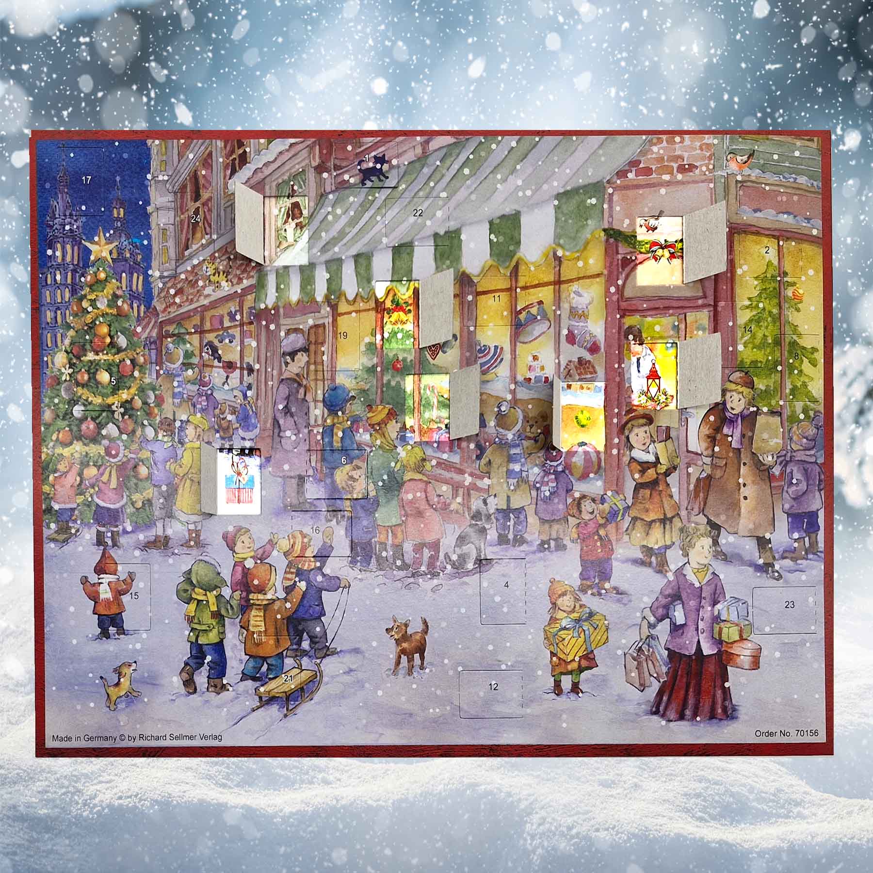 Großer Adventskalender „Am Spielzeugladen“
