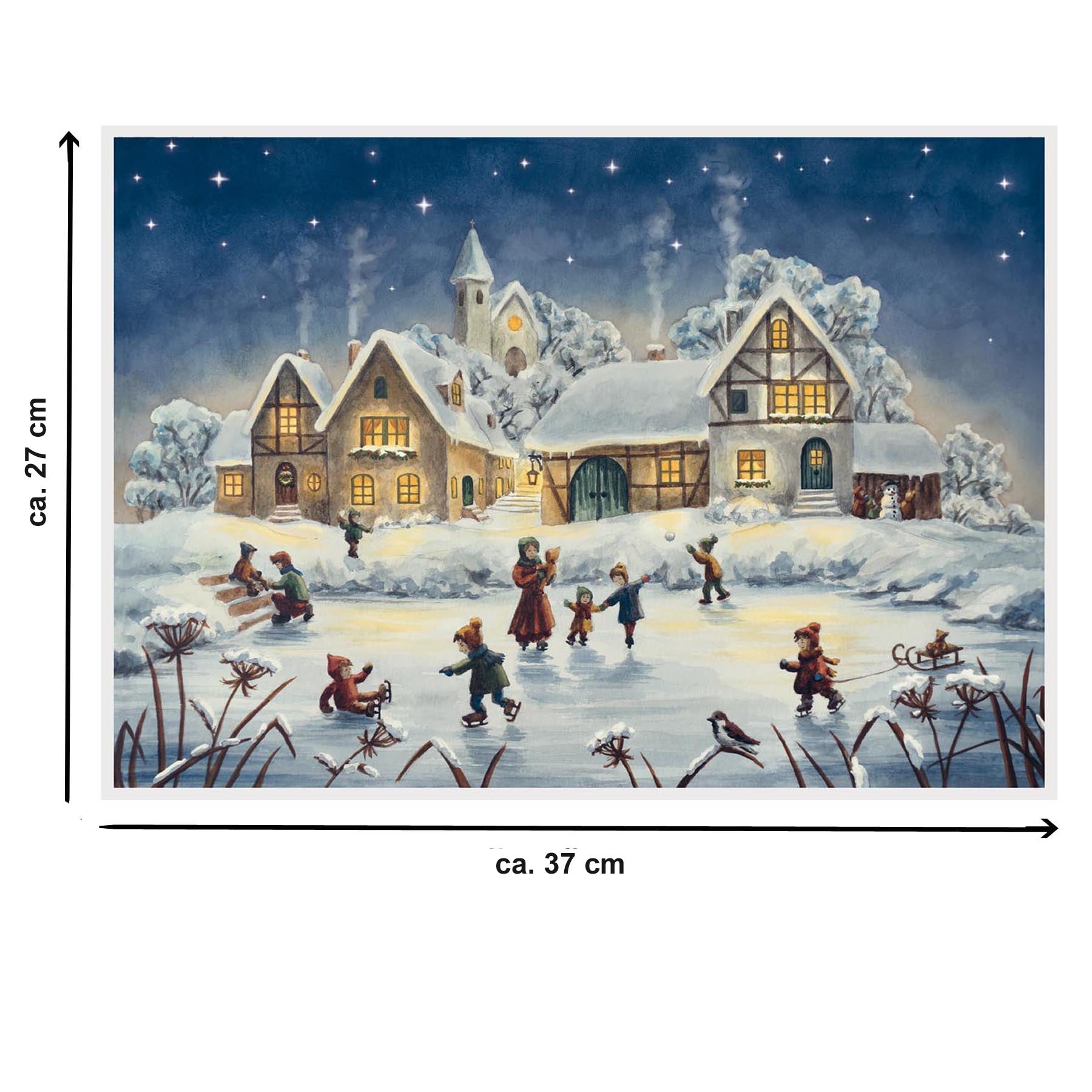 Calendario dell'Avvento „Gioie del pattinaggio“