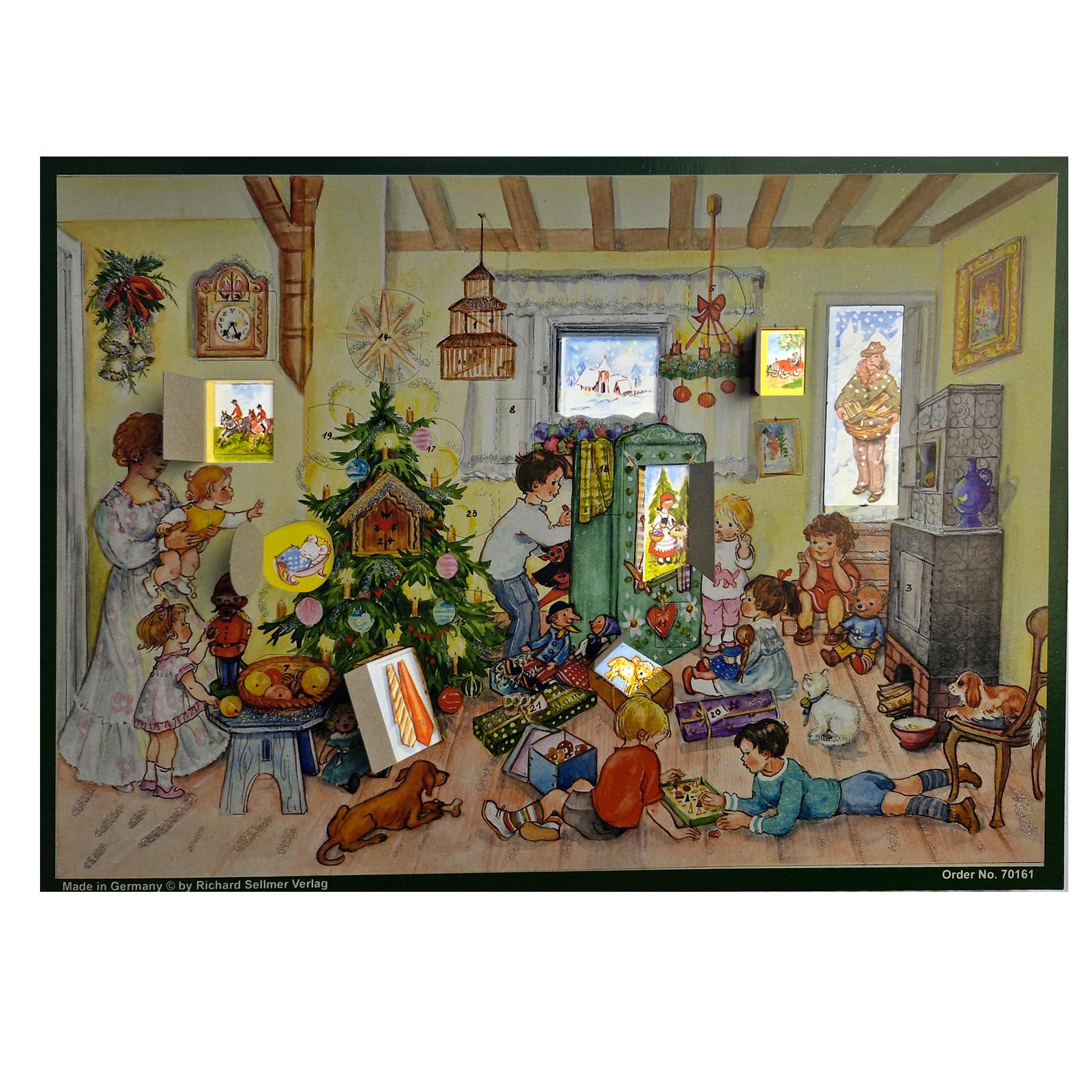 Advent calendar "Gift-giving on Christmas Eve"