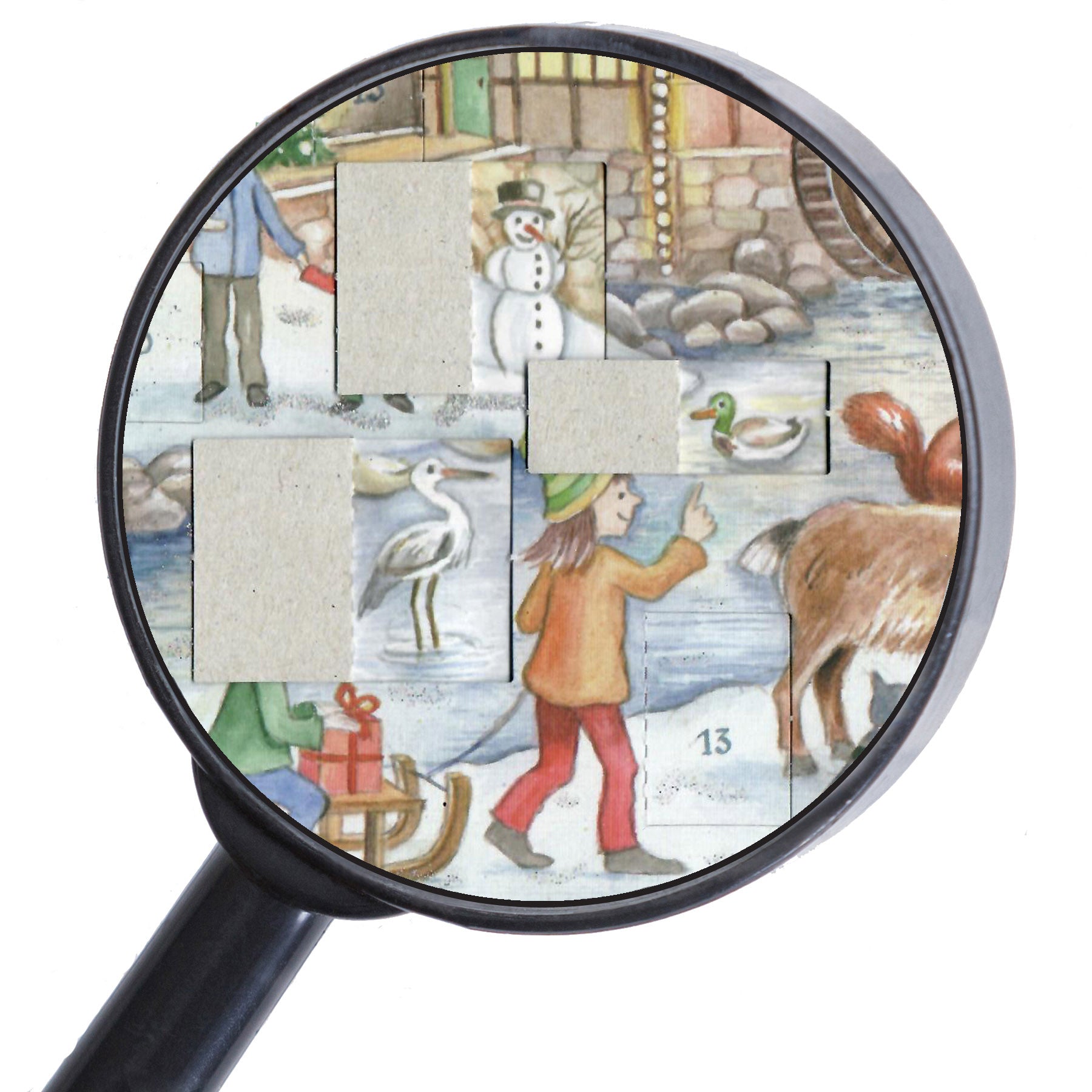 Adventskalender 70162 Nahaufnahme