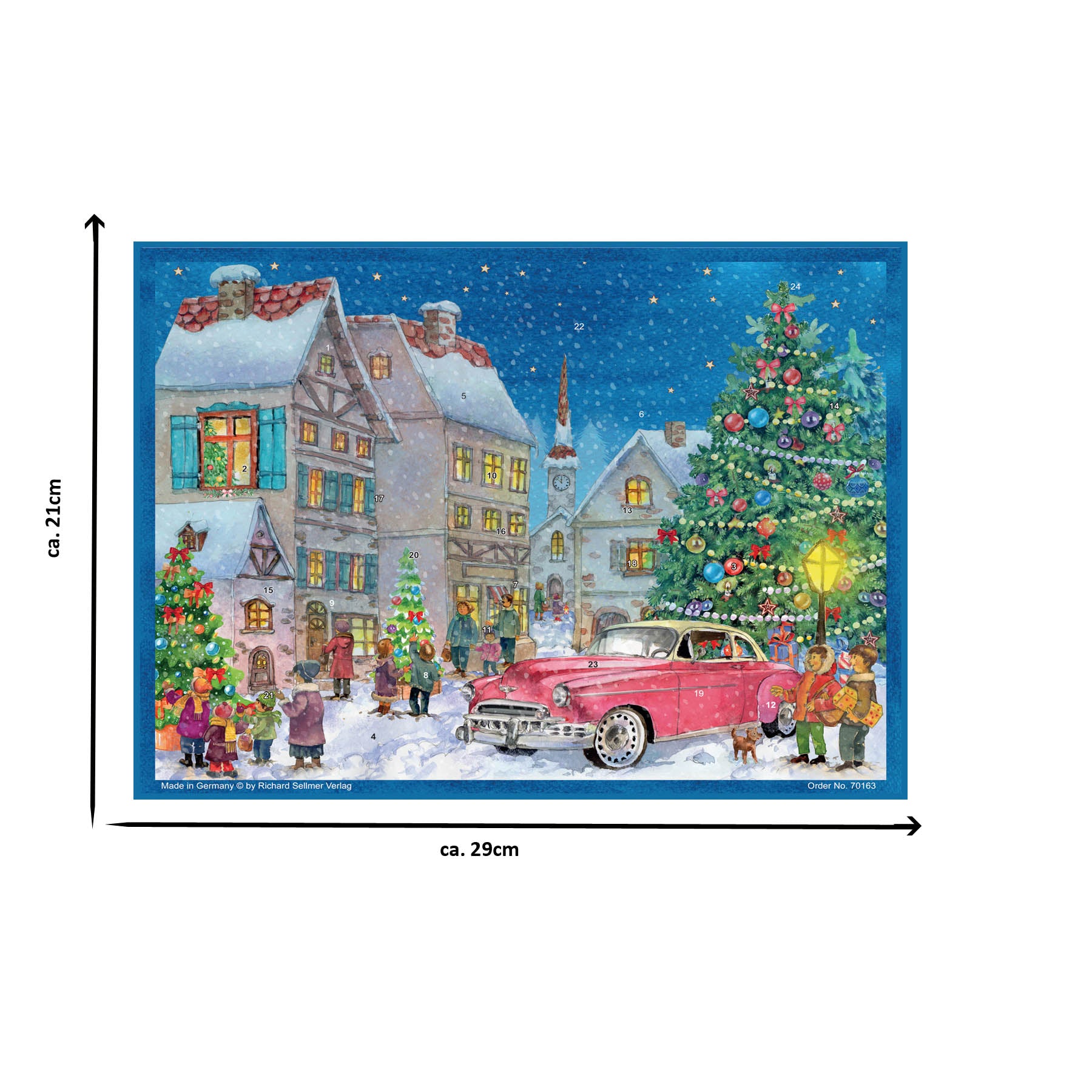 Adventskalender "Mit dem Oldtimer zum Fest"