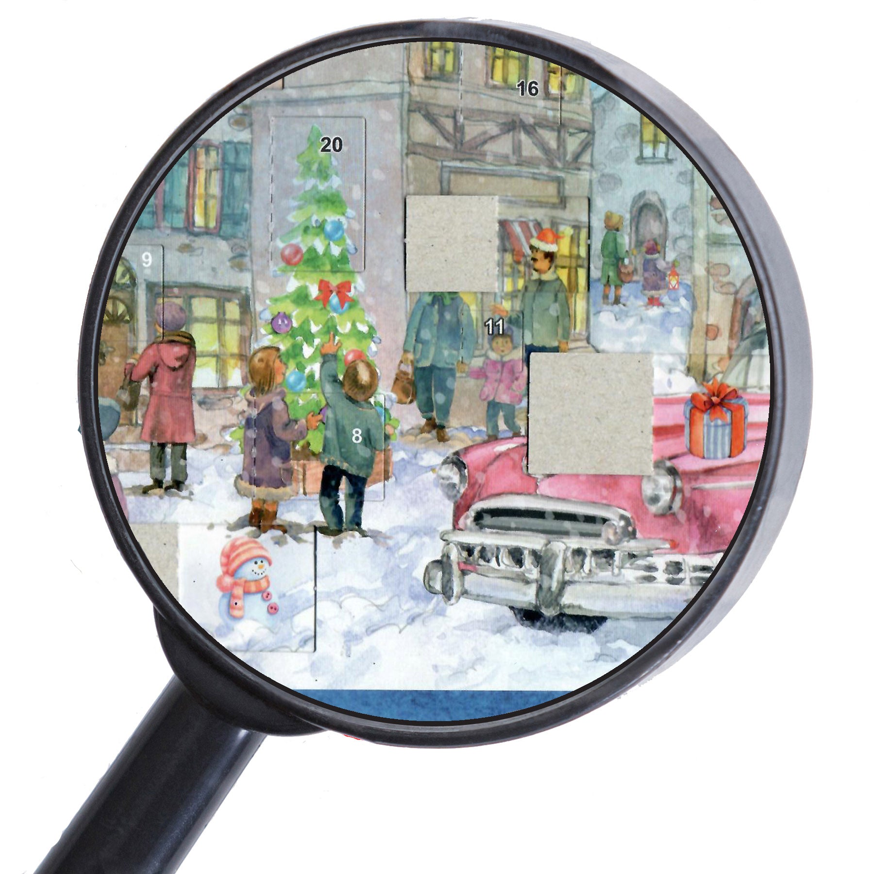 Adventskalender "Mit dem Oldtimer zum Fest"