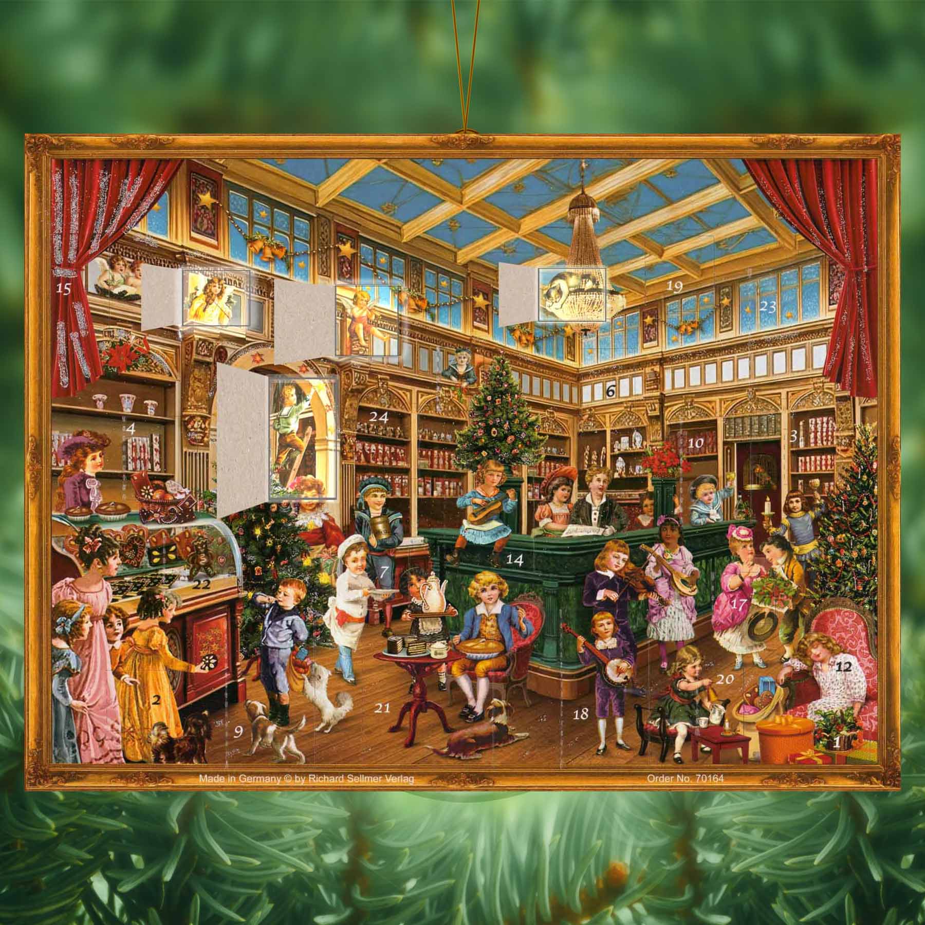 Adventskalender „Viktorianischer Kaufladen“