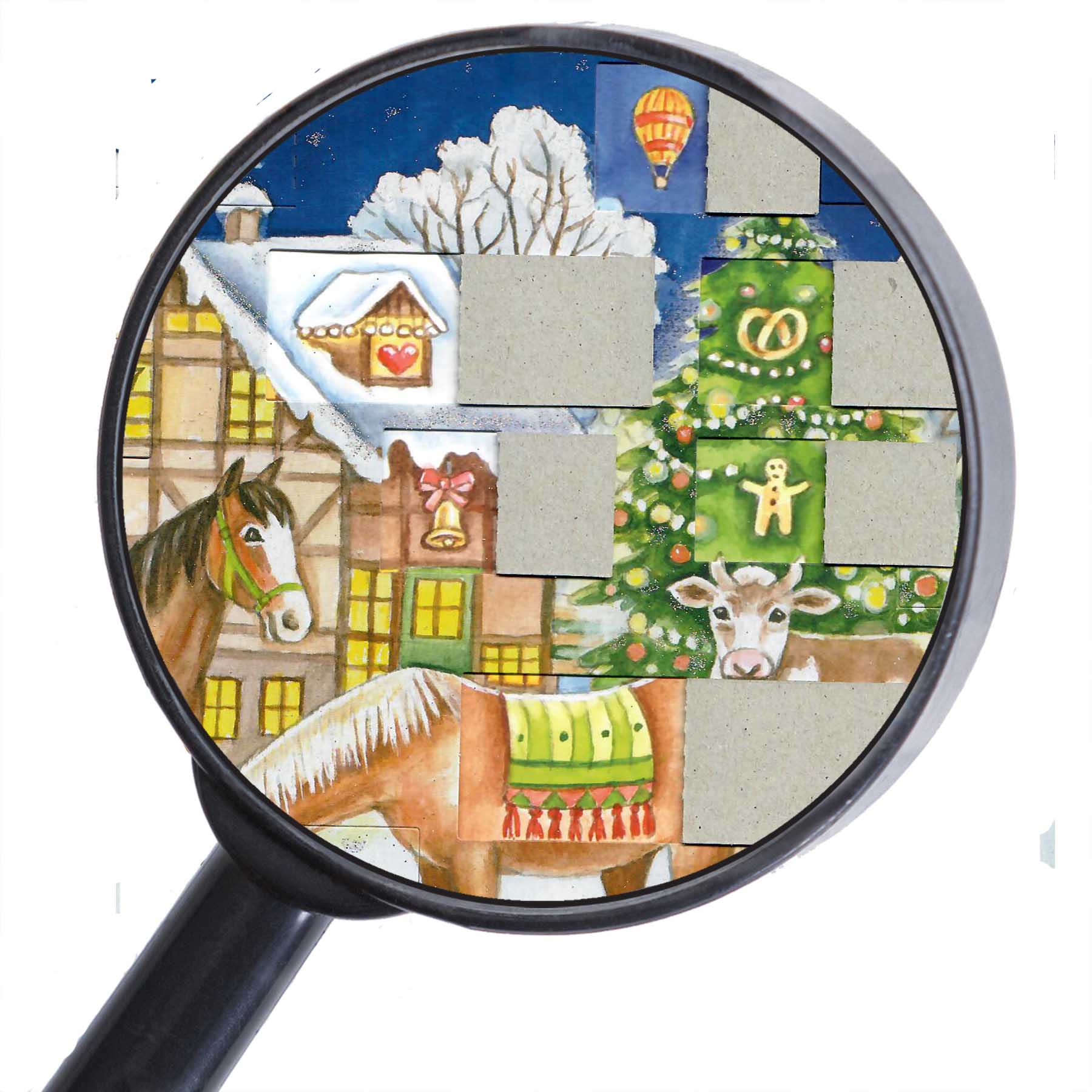 Advent Calendar "Christmas with the Animals" - NEW