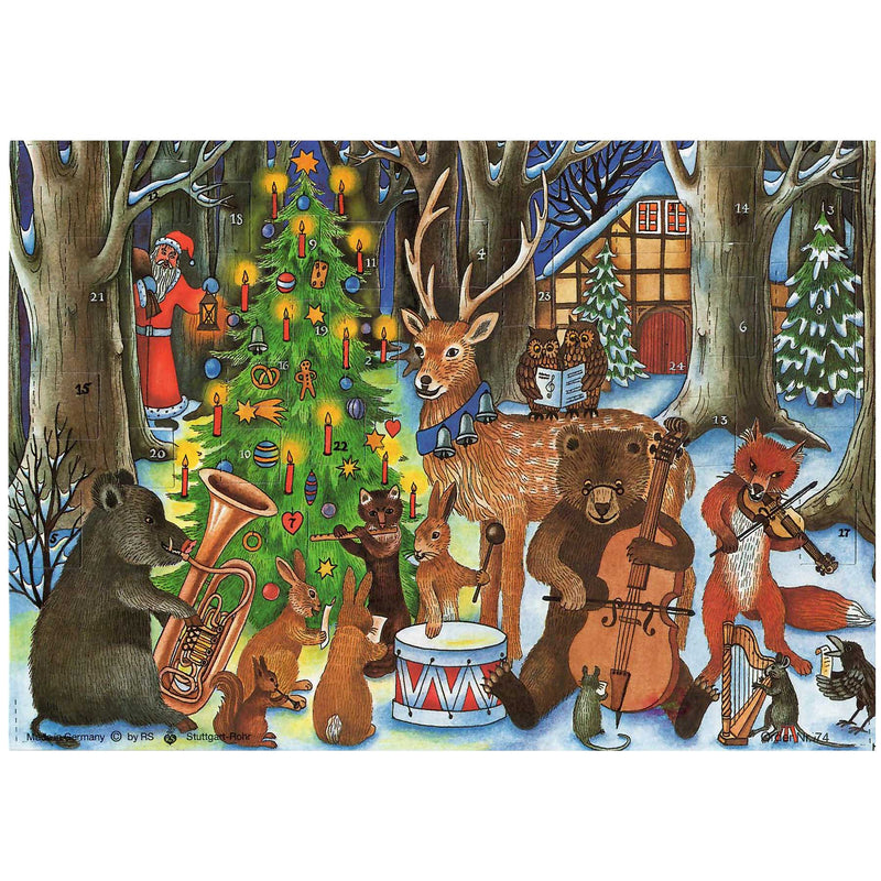 Adventskalender A5 "Weihnachten der Tiere"