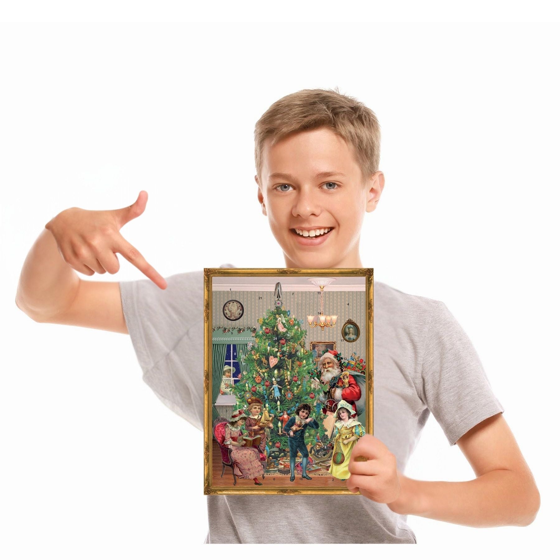 Adventskalender "Unter dem Weihnachtsbaum - Junge thumbnail