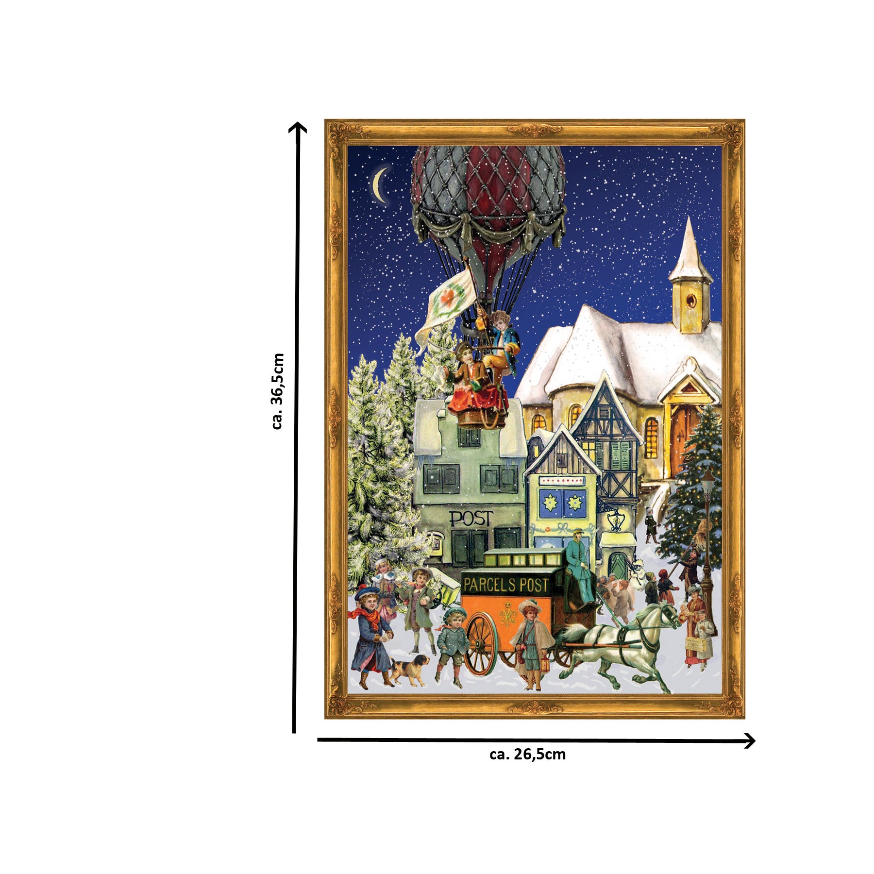 Advent calendar "Hot Air Balloon Ride"