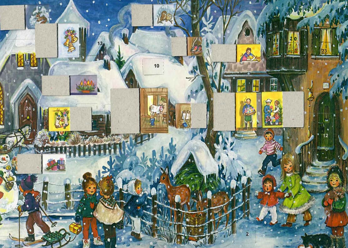 Adventskalender 814 nachher Ausschnitt