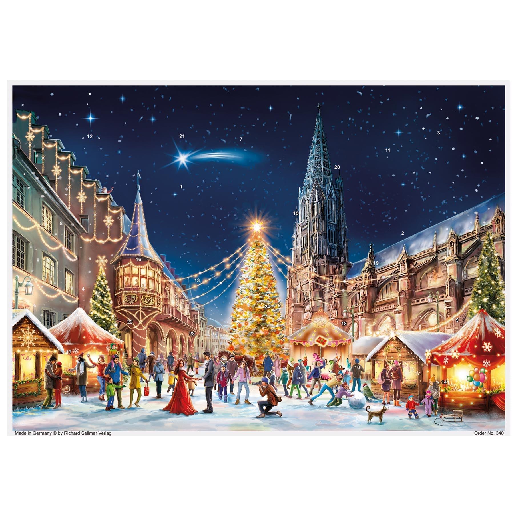 Adventskalender "Freiburger Münster" - Sellmer Adventskalender