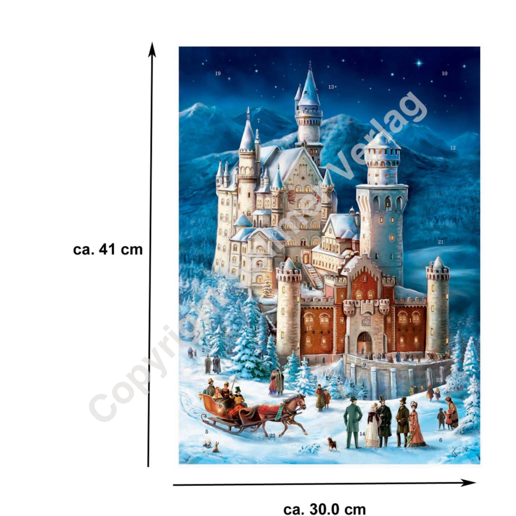 Adventskalender "Neuschwanstein" - Sellmer Adventskalender