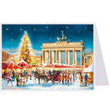 Postkarten-Adventskalender "Berlin" - Sellmer Adventskalender
