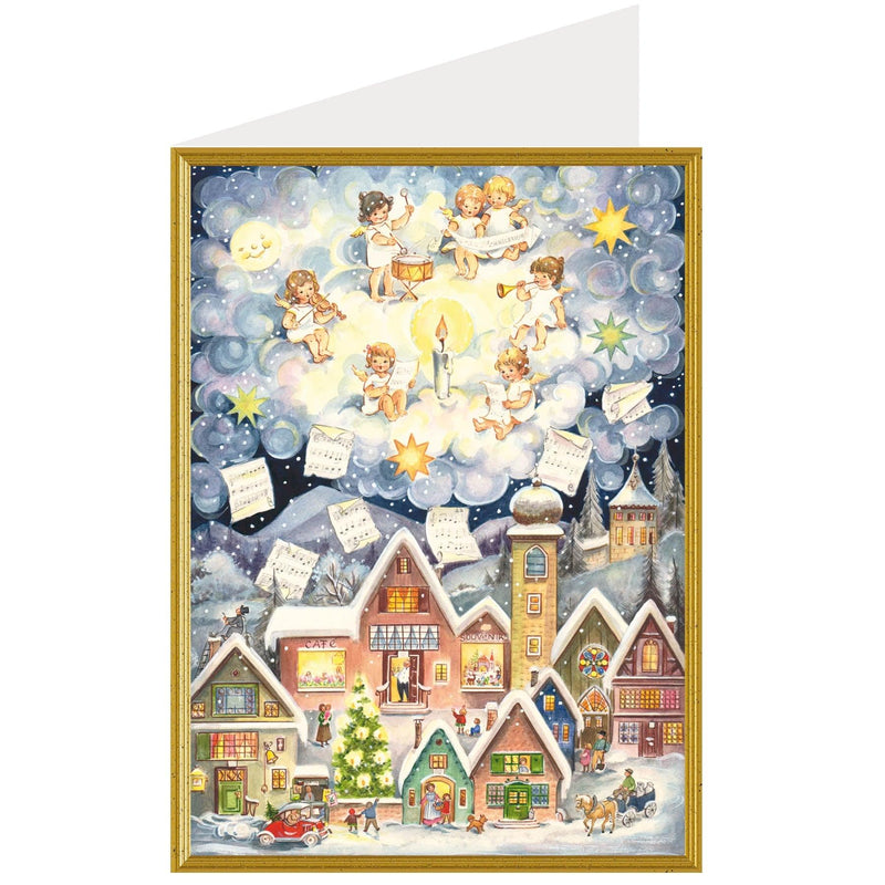 Weihnachtskarte "Engelskonzert" - Sellmer Adventskalender