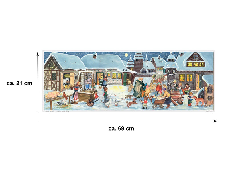 Adventskalender "Winter auf dem Lande" - Sellmer Adventskalender