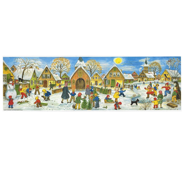 Adventskalender "Kinder spielen im Winter" - Sellmer Adventskalender