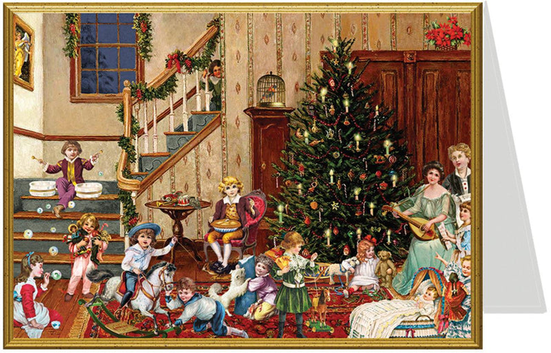 6 Weihnachtskarten sortiert zum Vorteilspreis - Sellmer Adventskalender