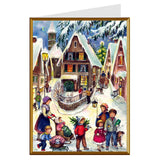6 Weihnachtskarten sortiert zum Vorteilspreis - Sellmer Adventskalender