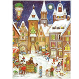Adventskalender "Altstadt im Schnee" - Sellmer Adventskalender