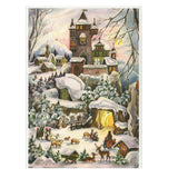 Adventskalender A4 "An der Burg" - Sellmer Adventskalender