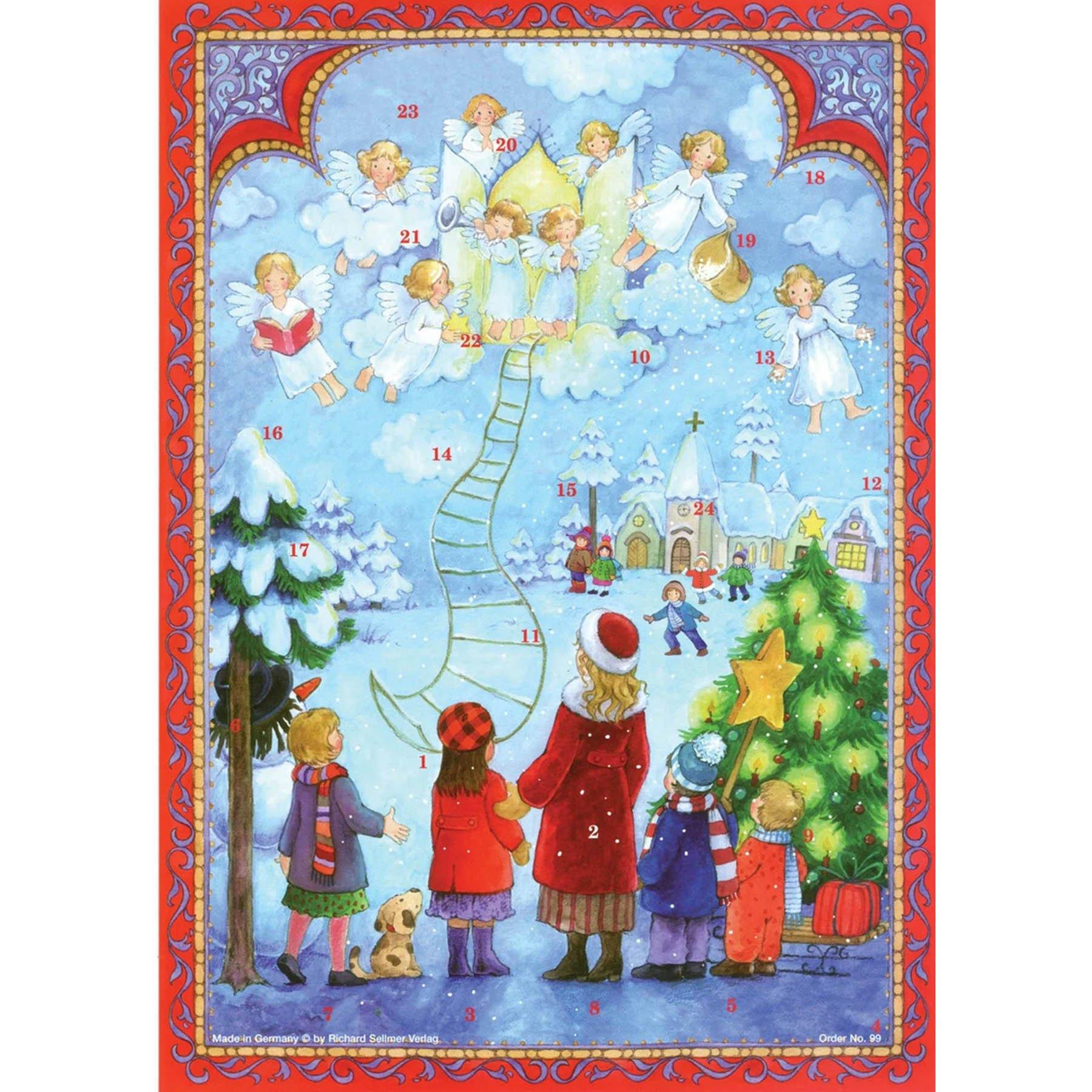 Adventskalender A4 "Die Himmelsleiter" - Sellmer Adventskalender