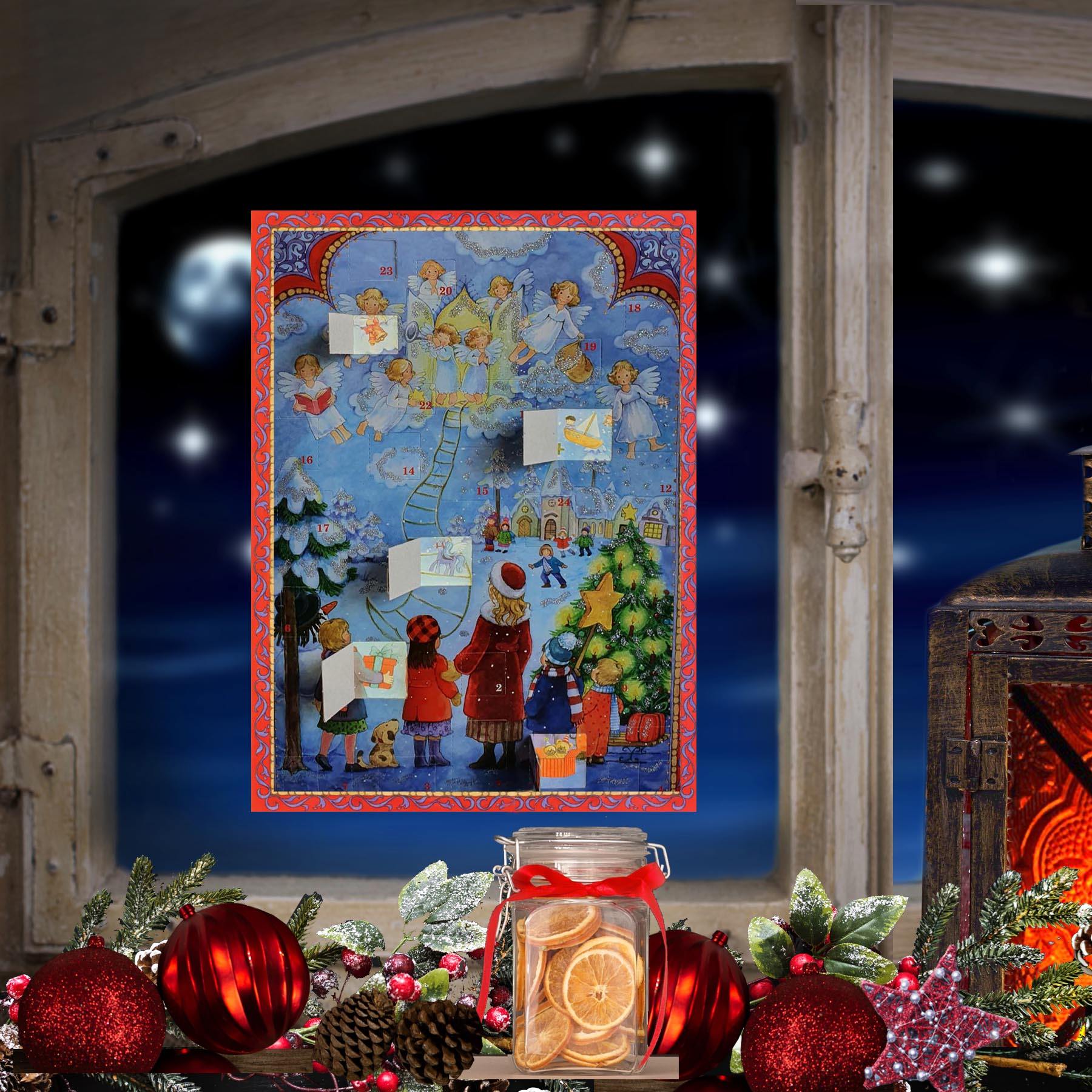 Adventskalender A4 "Die Himmelsleiter" - Sellmer Adventskalender