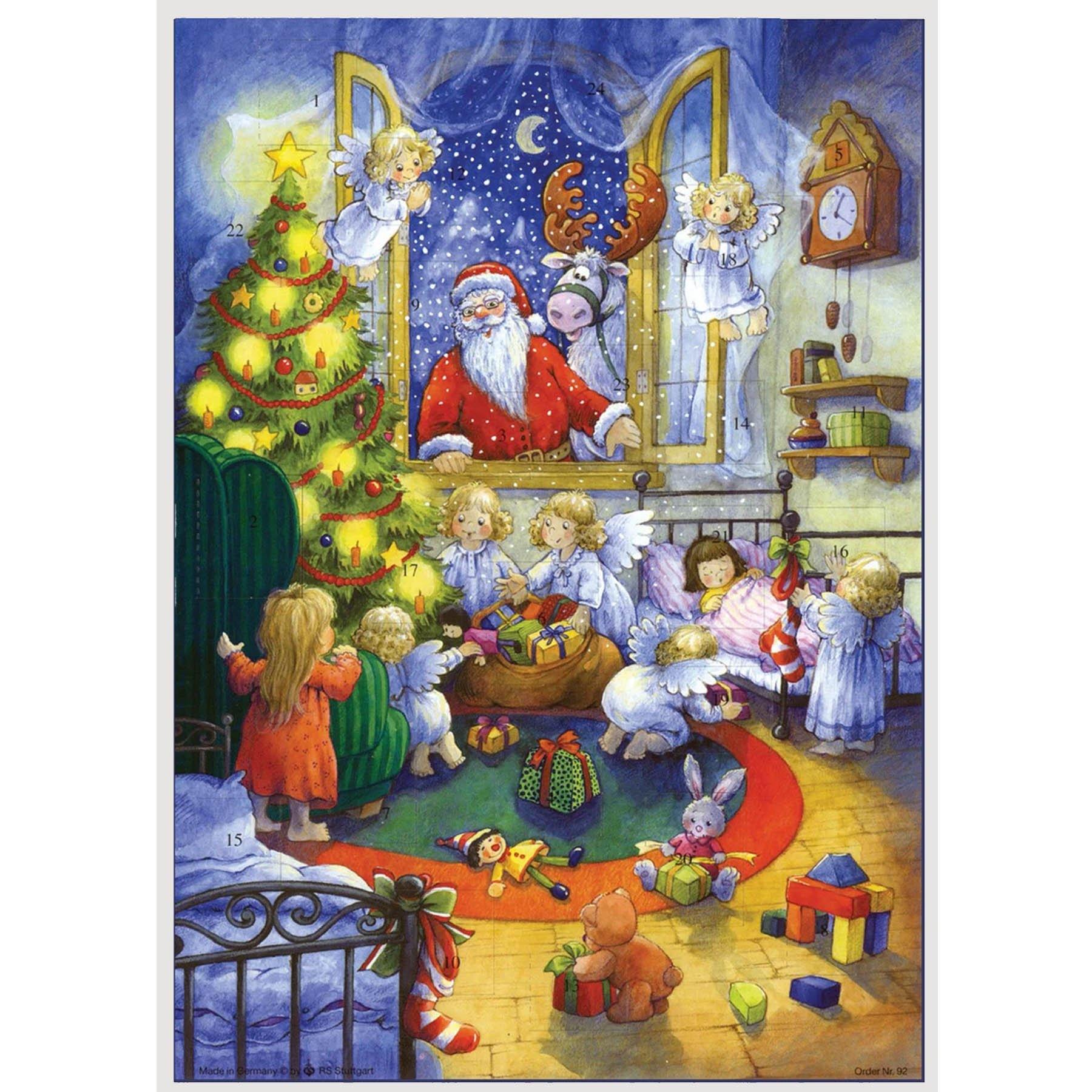 Adventskalender A4 "Weihnachtsträume" - Sellmer Adventskalender