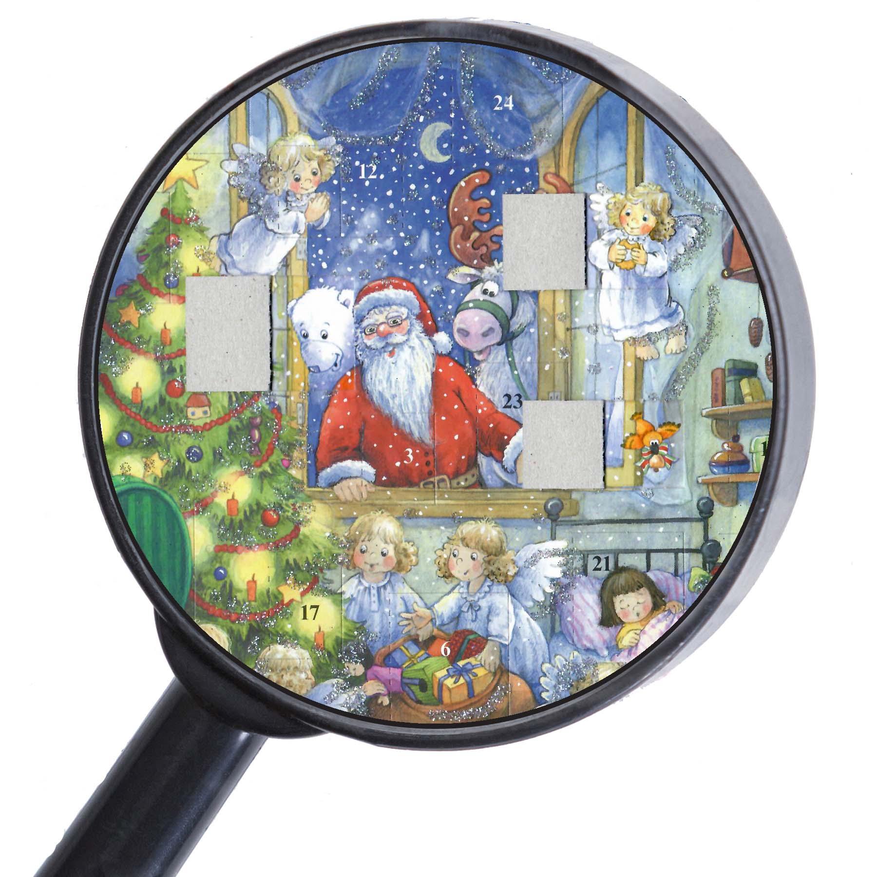 Adventskalender A4 "Weihnachtsträume" - Sellmer Adventskalender - Lupe thumbnail