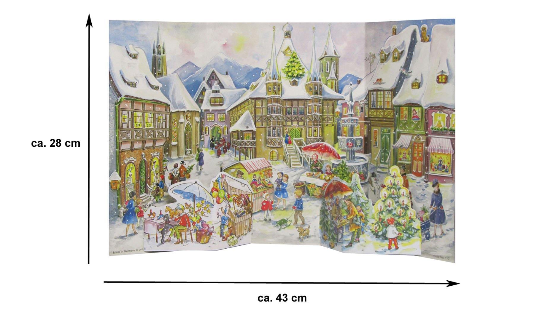 Adventskalender "Altstadtszene" - Sellmer Adventskalender thumbnail