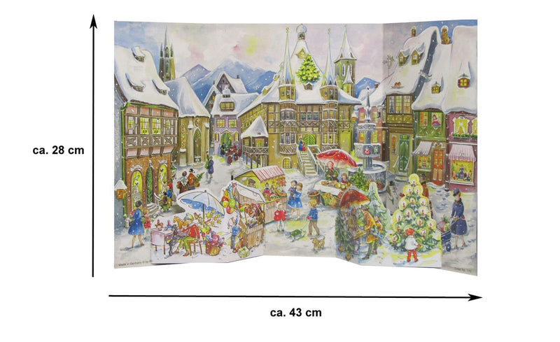 Adventskalender "Altstadtszene" - Sellmer Adventskalender