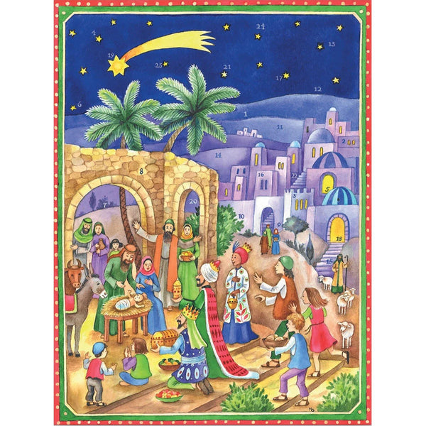 Adventskalender "An der Krippe von Bethlehem" - Sellmer Adventskalender