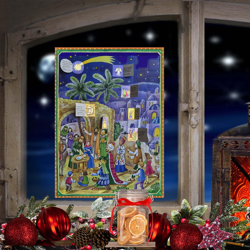 Adventskalender "An der Krippe von Bethlehem" - Sellmer Adventskalender