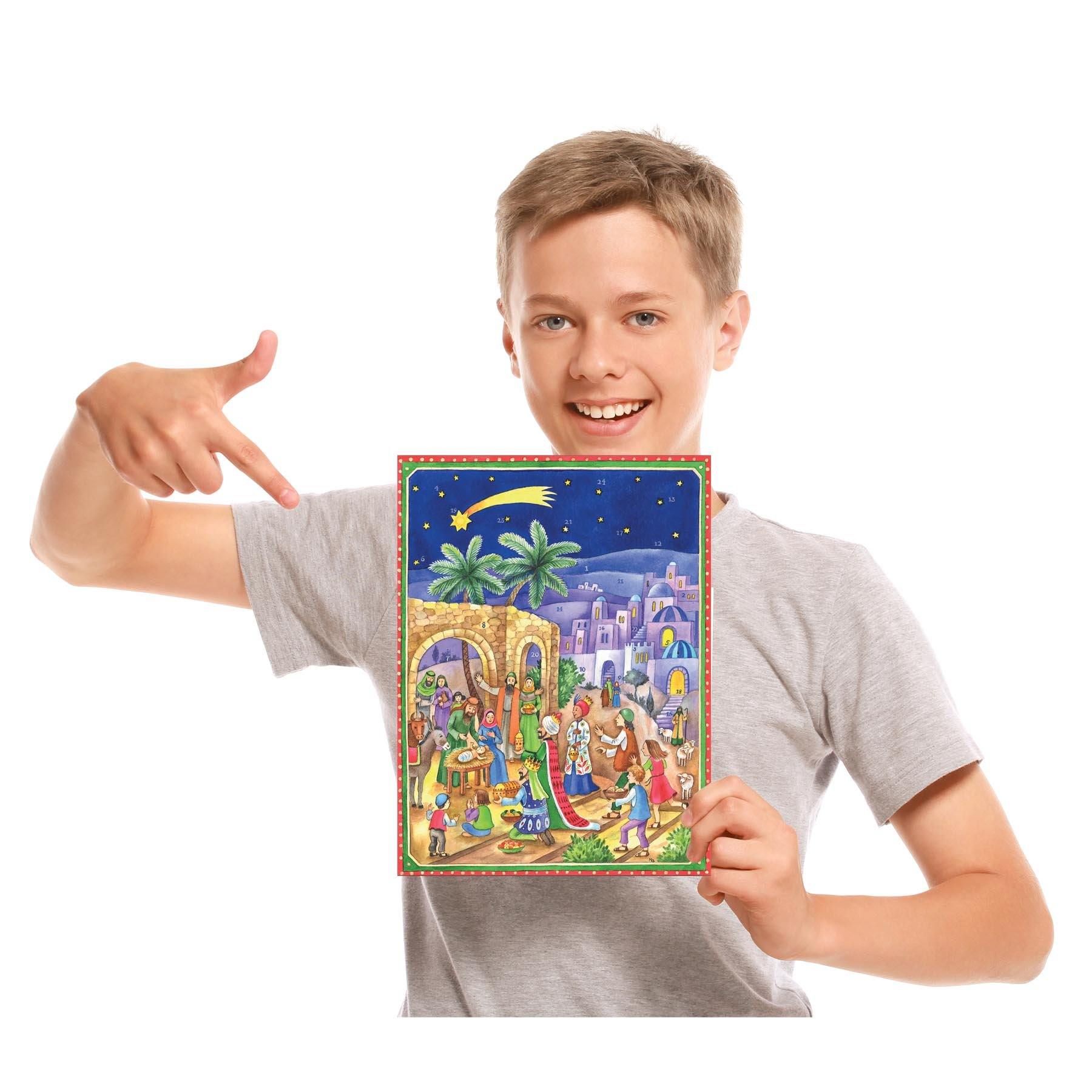 Adventskalender "An der Krippe von Bethlehem" - Sellmer Adventskalender