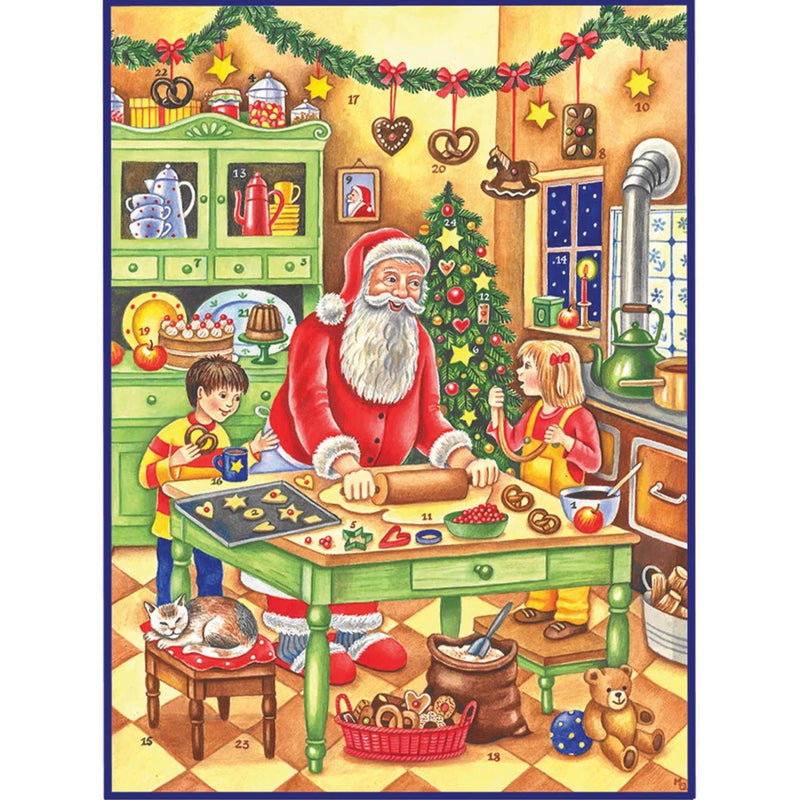 Adventskalender "Backen mit dem Weihnachtsmann" - Sellmer Adventskalender