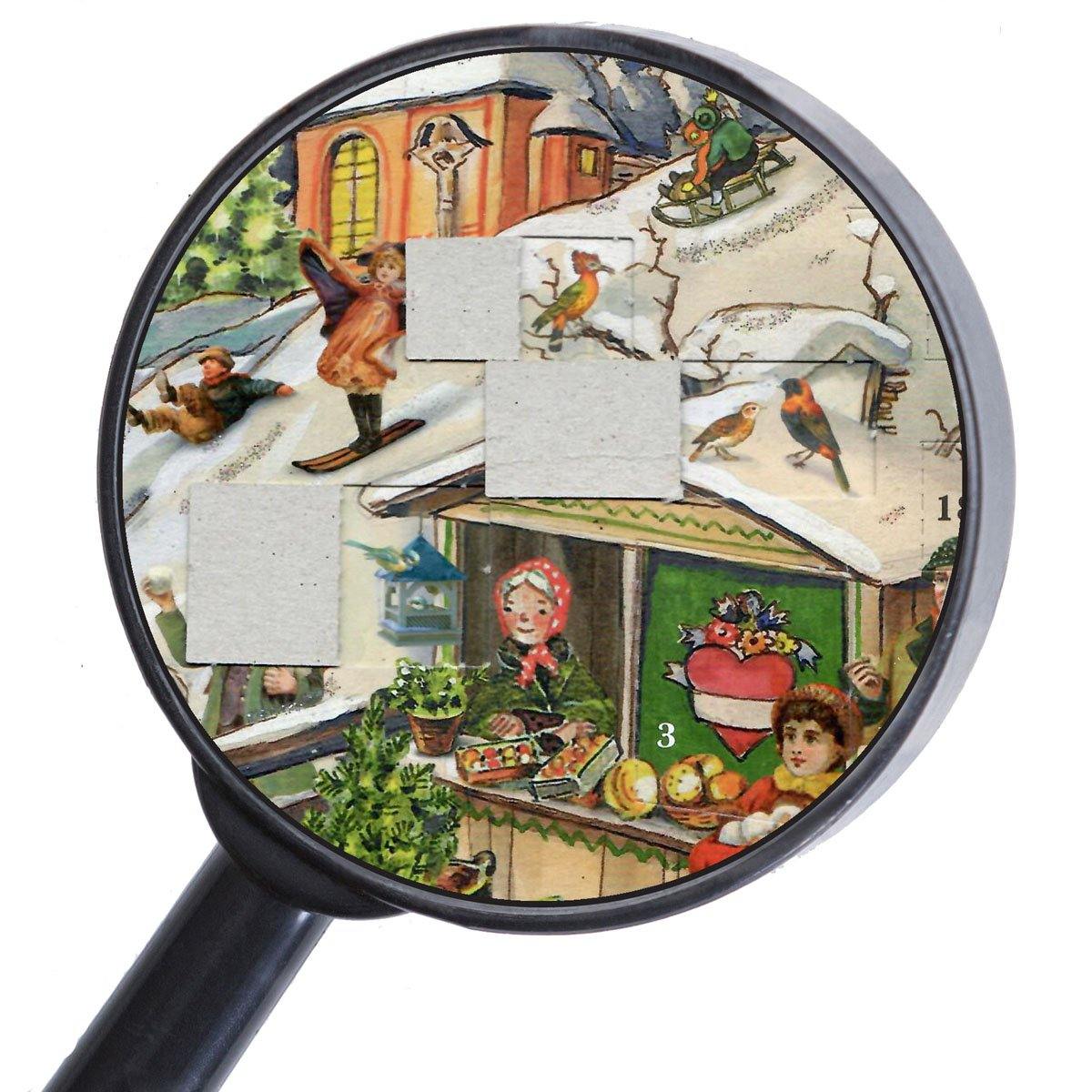 Adventskalender "Bergdorf im Schnee" - Sellmer Adventskalender