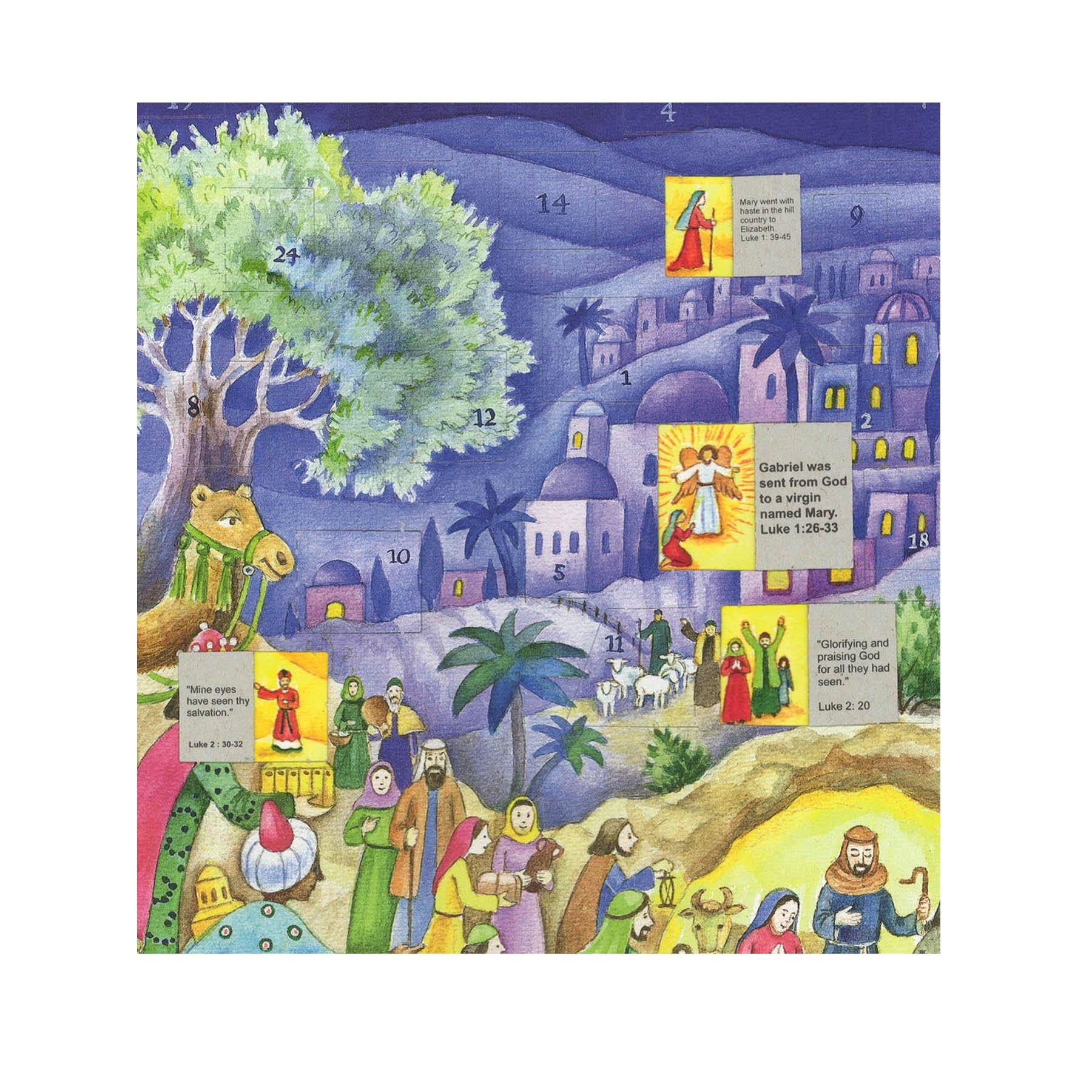 Adventskalender "Besuch an der Krippe" - Sellmer Adventskalender