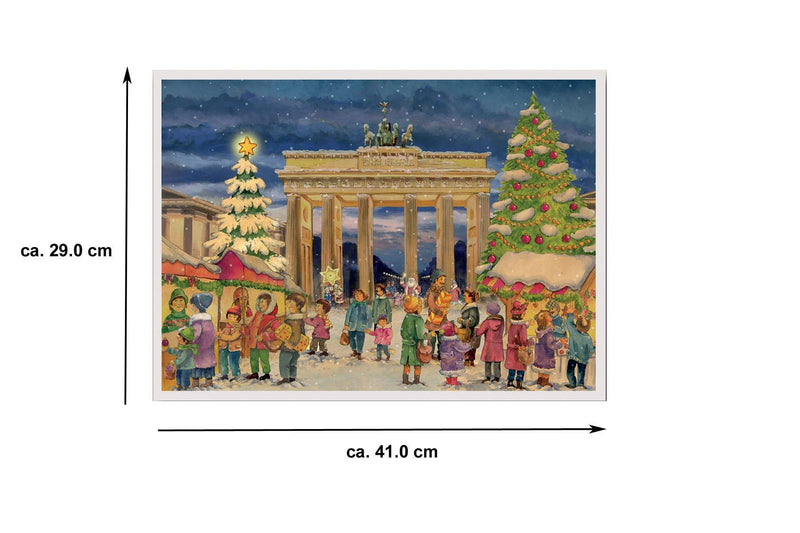 Adventskalender "Brandenburger Tor" - Sellmer Adventskalender