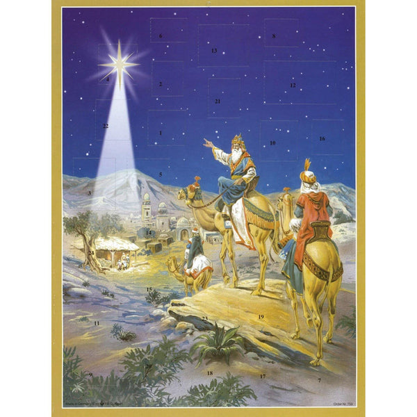 Adventskalender "Die heiligen drei Könige folgen dem Stern" - Sellmer Adventskalender