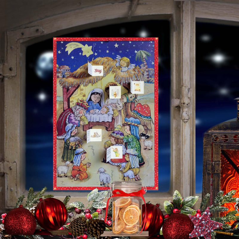Adventskalender "Die Krippe von Bethlehem" - Sellmer Adventskalender