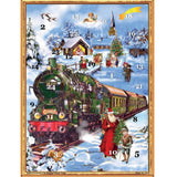 Adventskalender "Eisenbahn im Schnee" - Sellmer Adventskalender