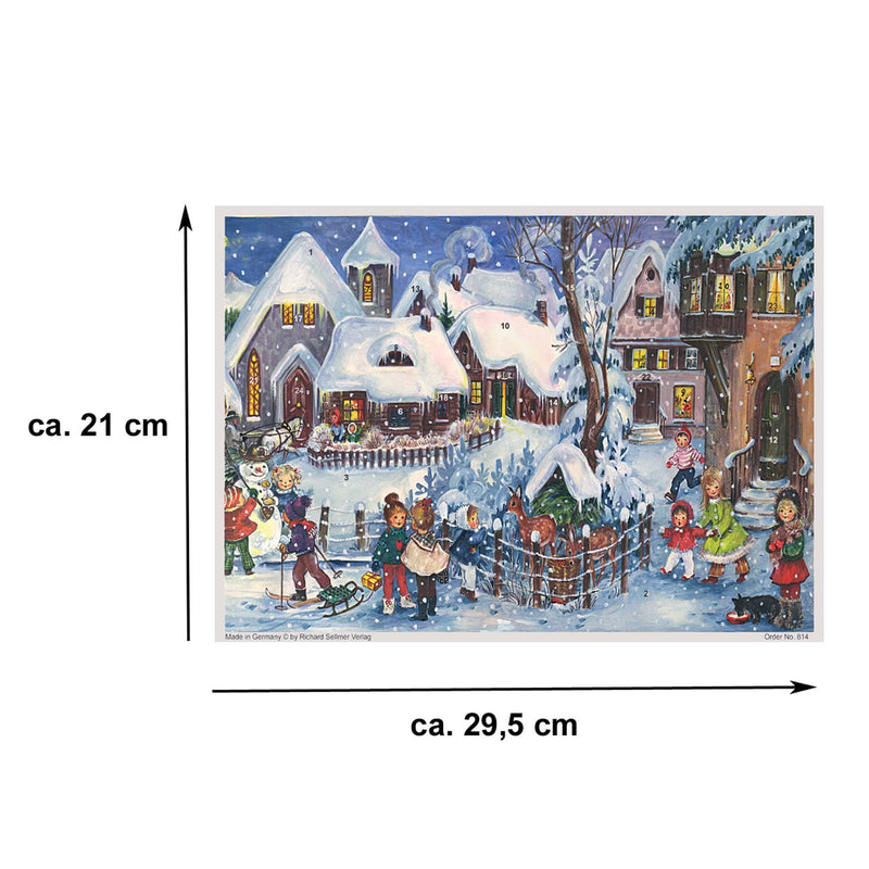 Adventskalender "Es schneit" - Sellmer Adventskalender