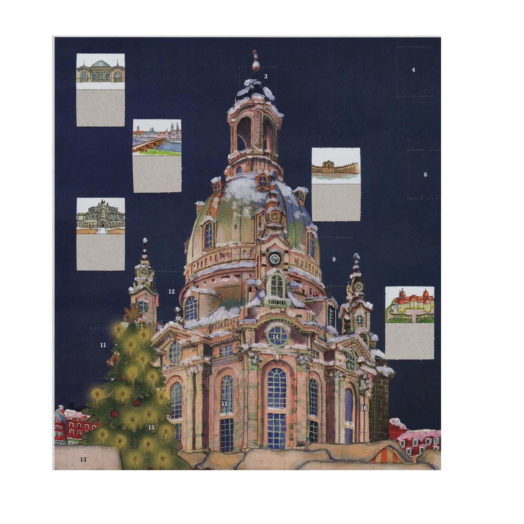 Adventskalender "Frauenkirche Dresden" - Sellmer Adventskalender