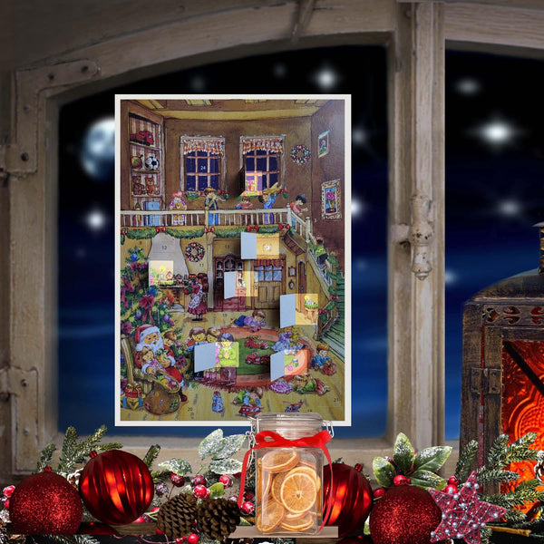 Adventskalender "Geschenke vom Weihnachtsmann" - Sellmer Adventskalender