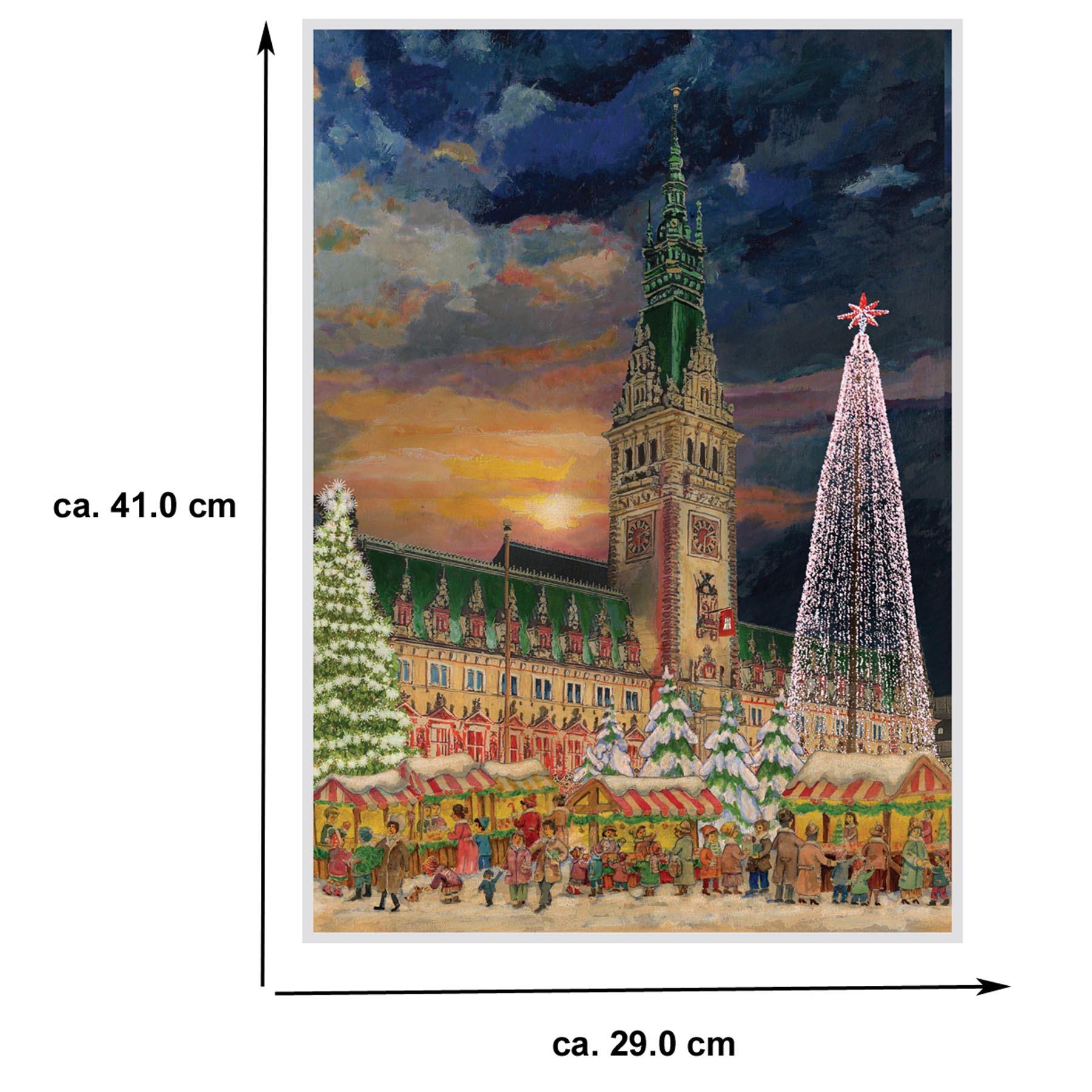Adventskalender "Hamburg" - Sellmer Adventskalender