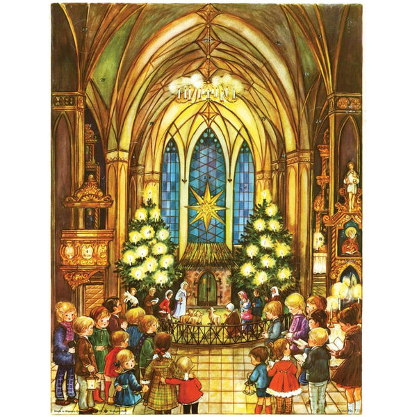 Adventskalender "In der Kirche" - Sellmer Adventskalender