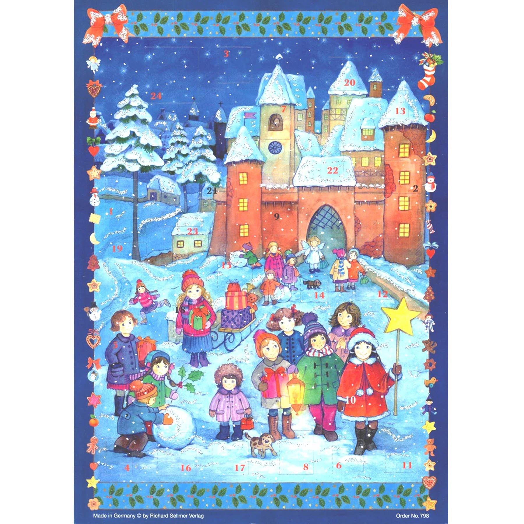 Adventskalender "Kinderfreuden an der Burg" - Sellmer Adventskalender